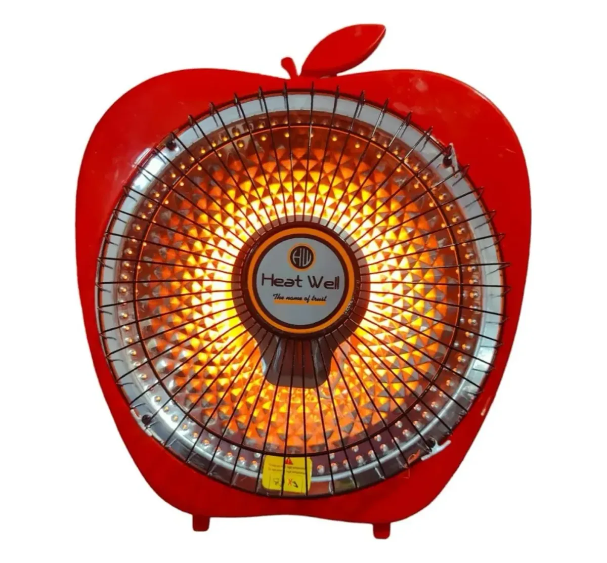 Apple shape mini dish heater