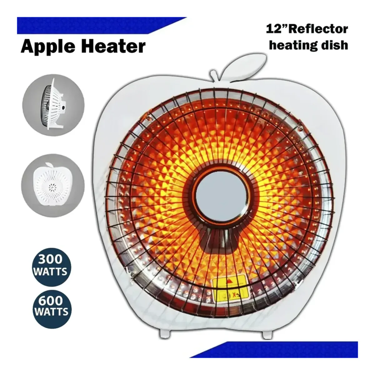 Apple shape mini dish heater – photo 4