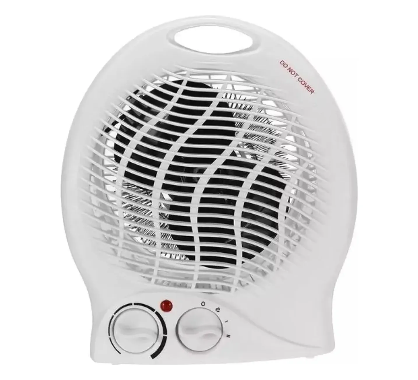 Electric fan heater 2000 watt 2 speed with thermostat