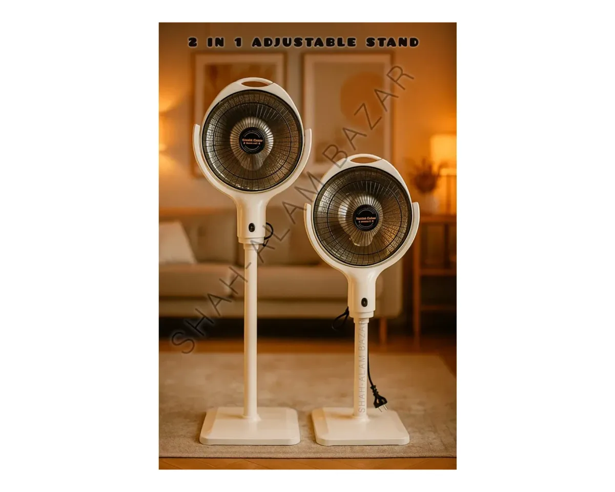 Halogen stand heater with adjustable height – photo 3