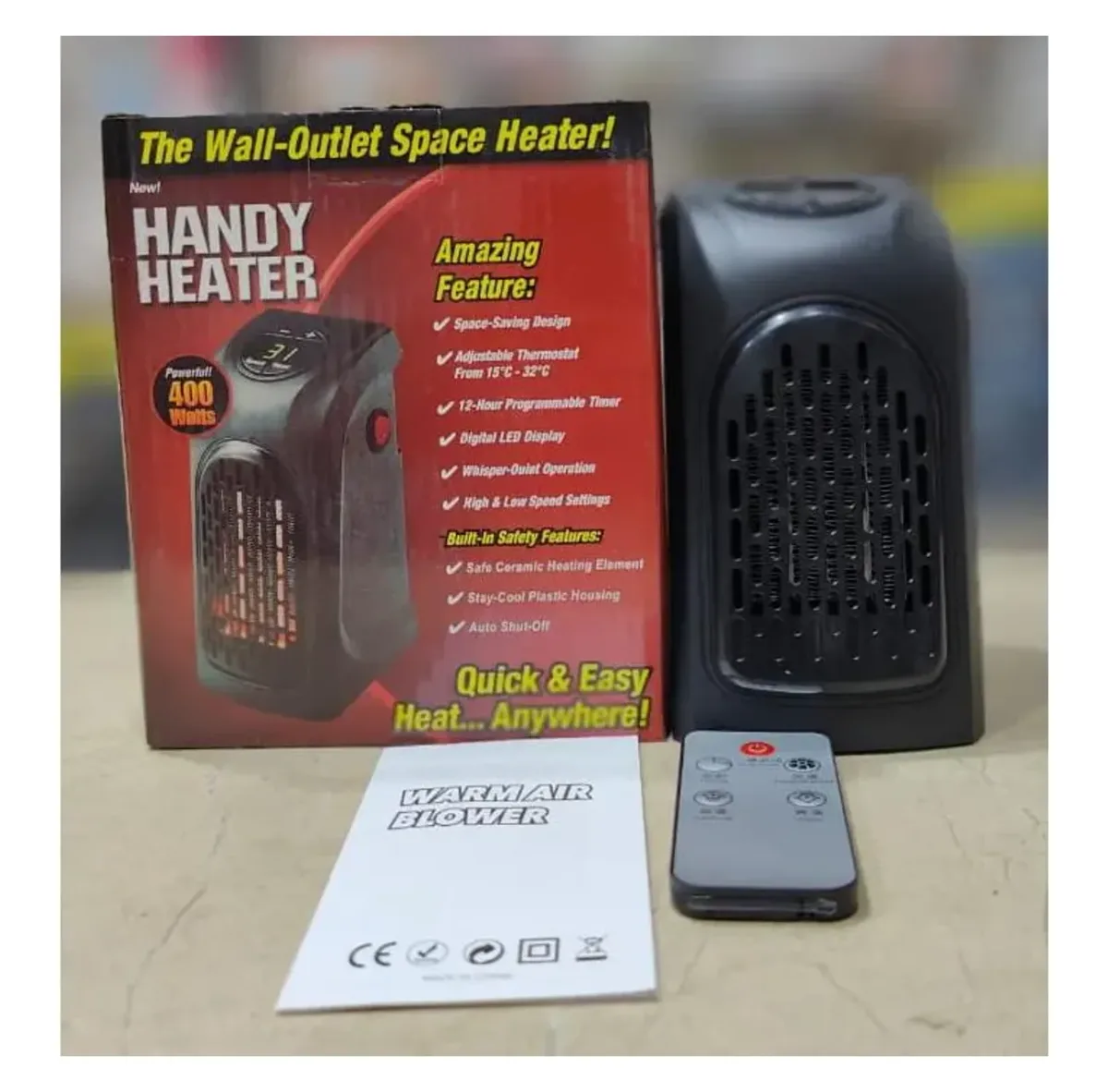 Handy heater 400 watt plug in – photo 2