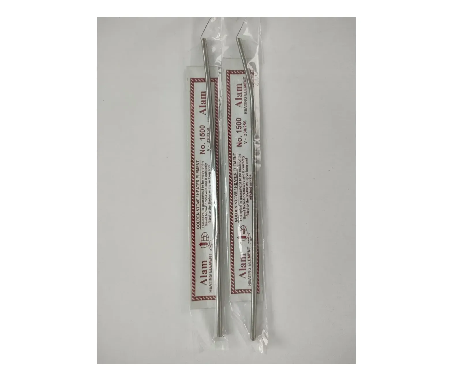 Heater spring coil element 1500 watt pack of 2
