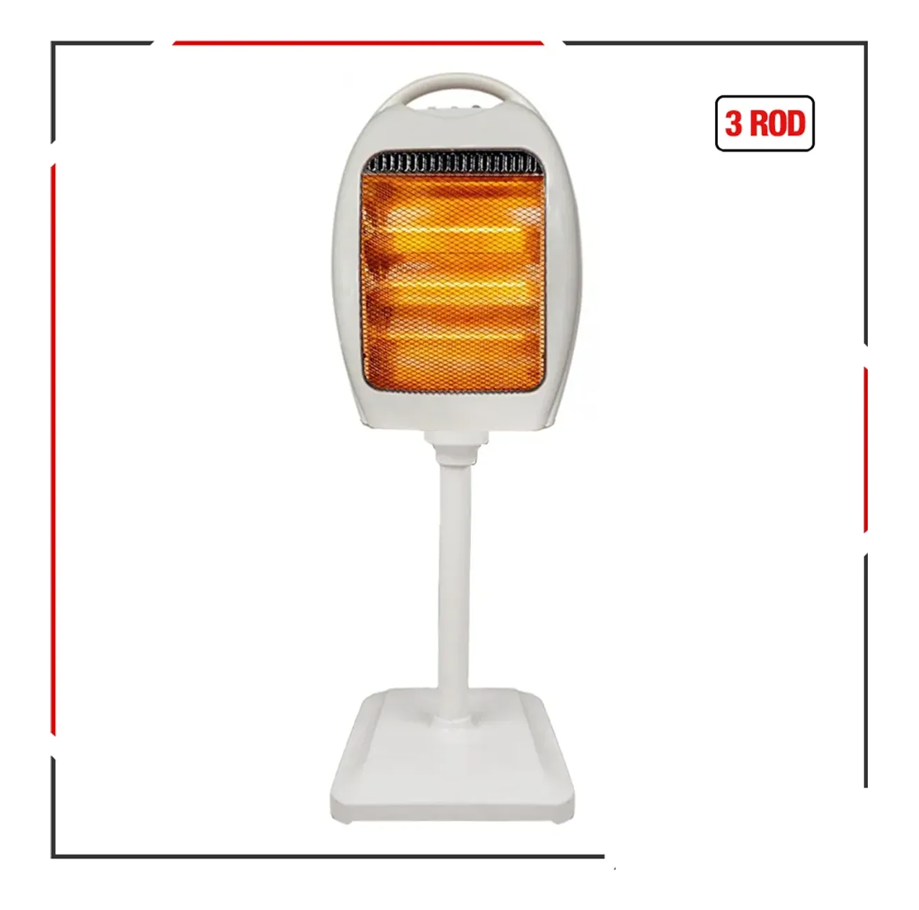 Quartz heater 800 1200 watt 3 rod