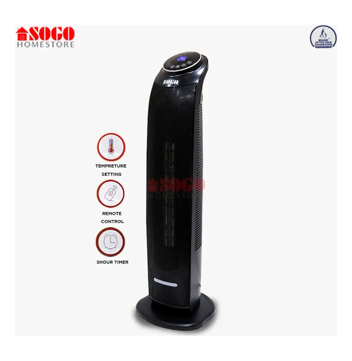 Sogo JPN-76 ceramic tower heater – photo 3