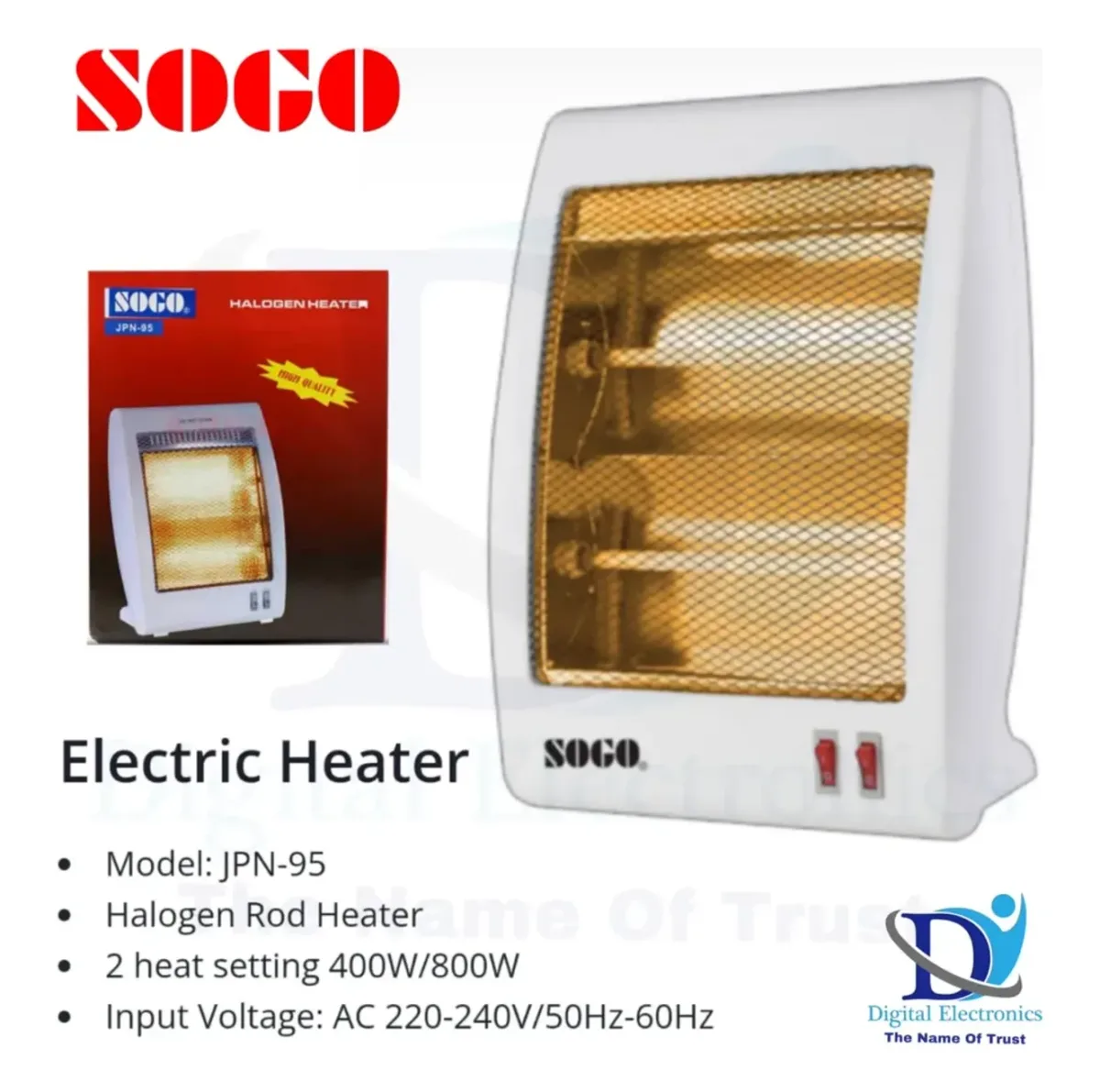 Sogo quartz heater JPN-94 – photo 4