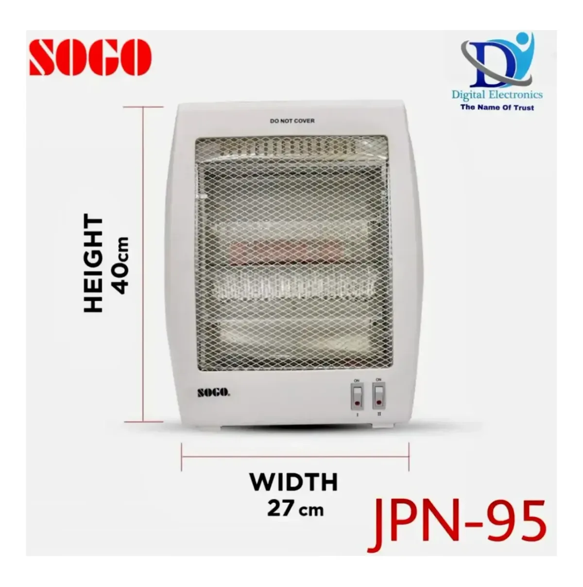 Sogo quartz heater JPN-94 – photo 6