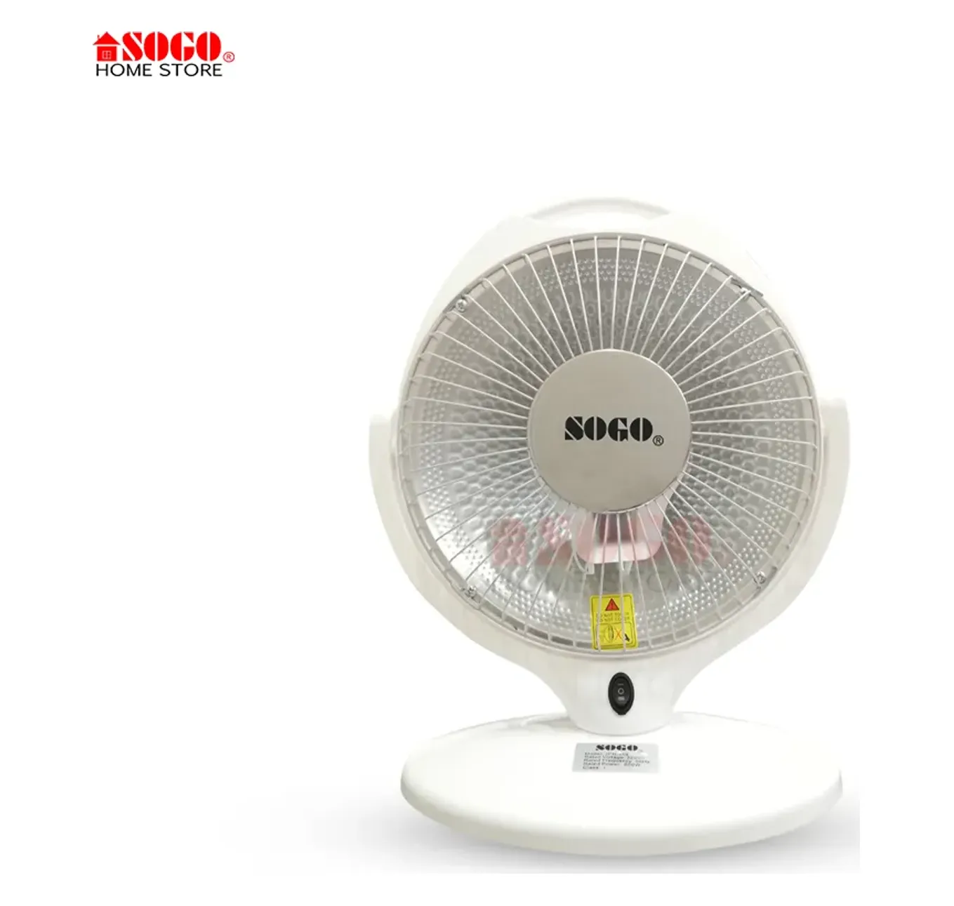 Sun halogen electric dish heater 300 600 watt